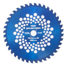 Диск для тріммера MasterTool 19-2001 Shark 255x25.4x40Т з побідитовою напайкою