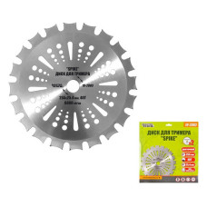 Диск для тримера MasterTool 19-2003 Spike 255x25.4x40Т з побідитовою напайкою