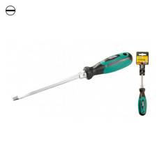Викрутка плоска Mastertool 45-8820 SL8x200 посилена Викрутка плоска Mastertool 45-8820 SL8x200 посилена