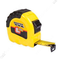 Рулетка MasterTool 62-3025 Shiftlock нейлонове покриття 8м x 25мм