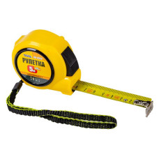 Рулетка MasterTool 68-0519 5м x 19мм з автоматичним фіксатором полотна