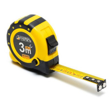 Рулетка MasterTool 64-3016 з магнітами нейлонове покриття 3м x 16мм