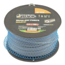 Ліска для тримера MasterTool 19-1930 армована квадрат 3.00мм 108м