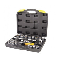 Набір насадок торцевих Mastertool 78-4021 CrV з трещіткою 72 зуба в кейсі 21шт