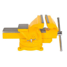 Тиски слюсарні MasterTool 07-0215 поворотні 150мм