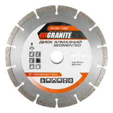 Диск алмазний Granite 9-00-180 Segmented 180мм
