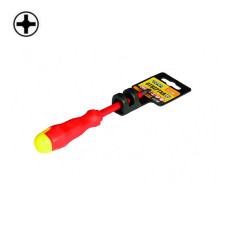 Викрутка діелектрична хрестова Mastertool 47-0180 РН1x80 1000В