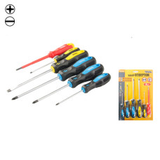 Набір викруток Mastertool 40-1146 РН0x75 1x100 2x125 SL3x75 6x125 4x100 діелектричних 6шт