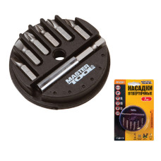 Насадки викруткові MasterTool 40-0381 з тримачем 7шт
