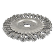 Щітка дискова Mastertool 19-9015 із плетеного дроту d150x22.2мм