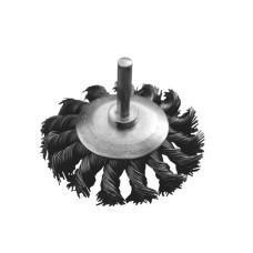 Щітка конусна із плетеного дроту Mastertool 19-9307 D 75 із стриженем 1/4