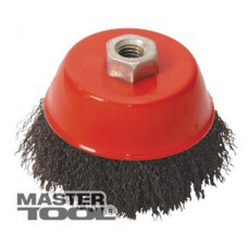 Щітка торцева із рифленого дроту Mastertool 19-7215 D150 М14