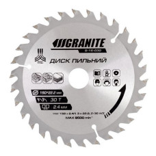 Диск пильний по дереву Granite 5-15-030 150х22.2х30Т адаптер 22.2-20