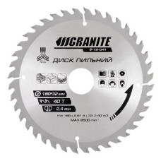 Диск пильний по дереву Granite 5-18-041 180х32х40Т адаптер 32-30