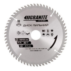 Диск пильний по дереву Granite 5-19-061 190х30х60Т