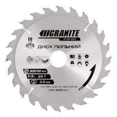 Диск пильний по дереву Granite 5-20-024 200х32х24Т адаптер 32-30 і 32-25.4
