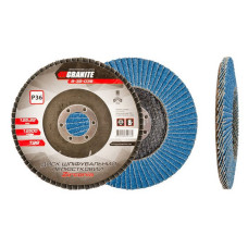 Диск шліфувальний пелюстковий конусний Mastertool 8-32-036 Zirconia Т29 зерно 36 125x22мм Диск шліфувальний пелюстковий конусний Mastertool 8-32-036 Zirconia Т29 зерно 36 125x22мм