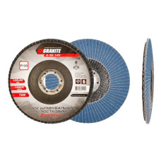 Диск шліфувальний пелюстковий конусний Mastertool 8-32-120 Zirconia Т29 зерно 120 125x22мм Диск шліфувальний пелюстковий конусний Mastertool 8-32-120 Zirconia Т29 зерно 120 125x22мм