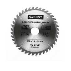 Диск пильний по дереву Apro 830175 190х32х40T