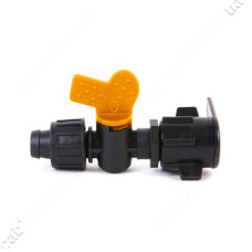 Кран стартовий Aquapulse AD 6502 з гумкою Dn 17x8