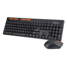 Клавіатура і мишка Meetion MT-4100 Wireless Keyboard чорна