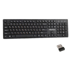 Клавіатура Meetion MT-WK841 2.4G Wireless Keyboard безпровідна чорна