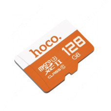 Карта пам'яті Hoco MicroSD Class 10 128GB помаранчева