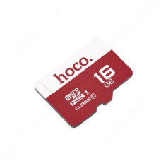 Карта пам'яті Hoco MicroSD Class 10 16GB червона