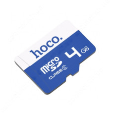 Карта пам'яті Hoco MicroSD Class 6 4GB синя
