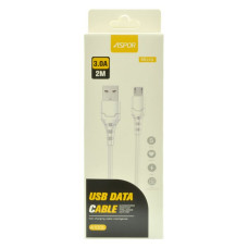 Кабель Aspor A100L Micro USB 2м білий