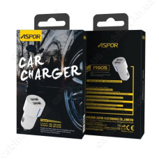 Автомобільний зарядний пристрій Aspor A905 5 V / 2.4 A 2 USB