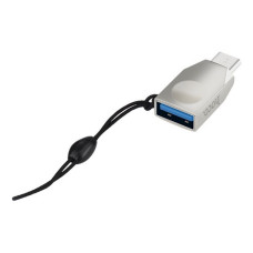 Перехідник Hoco UA9 Type-C OTG сірий