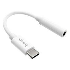 Перехідник Hoco LS30 Type-C Digital 3.5 Audio converter білий