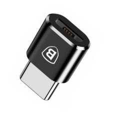 Перехідник Baseus Micro Female To Type-C Male Adapter Converter чорний