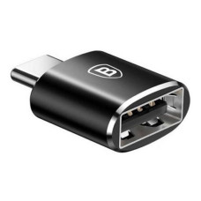 Перехідник Baseus USB Female To Type-C Male Adapter Converter чорний