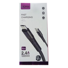 Кабель Aspor A191 Micro USB довжина 1м асорті