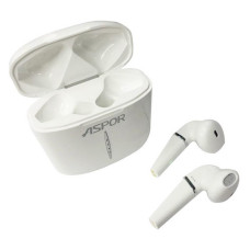 Bluetooth навушники Aspor A605 білі