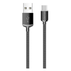 Кабель Awei CL-26 USB Type-C 2.4А 0.3м чорний Кабель Awei CL-26 USB Type-C 2.4А 0.3м чорний