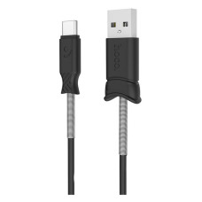 Кабель Hoco X24 Pisces charged USB Type-C 1м чорний
