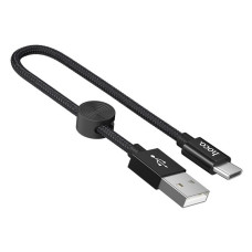 Кабель Hoco X35 Premium USB Type-C 3А 0.25м чорний