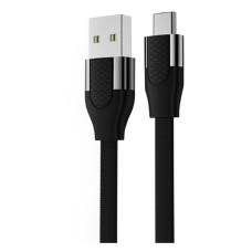 Кабель Joyroom S-M359 U shape Aluminum USB Type-C 2.4A 1м чорний