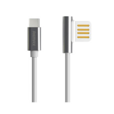 Кабель Remax RC-054a Emperor USB Type-C 2.1A 1м срібло