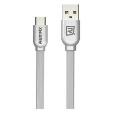 Кабель Remax RC-047a USB Type-C 2.1A 1м сірий