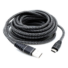 Кабель Wuw X68 USB Type-C 5м сірий Кабель Wuw X68 USB Type-C 5м сірий