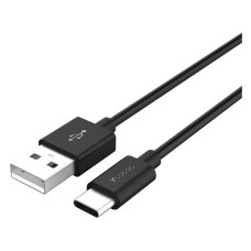 Кабель Yoobao YB-CA2 USB Type-C 2.4A 1м чорний Кабель Yoobao YB-CA2 USB Type-C 2.4A 1м чорний