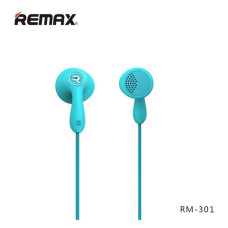 Навушники дротові Remax RM-301 Candy блакитні