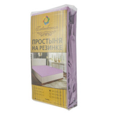 Простирадло двоспальне на гумці Бязь Gold 160x200x20см асорті