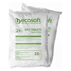 Сіль таблетована Ecosoft 25кг мішок