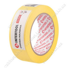 Стрічка малярна Intertool DM-3840 38мм х 40м жовта 6шт