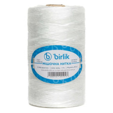 Мішкова нитка Birlik 500г 500м біла